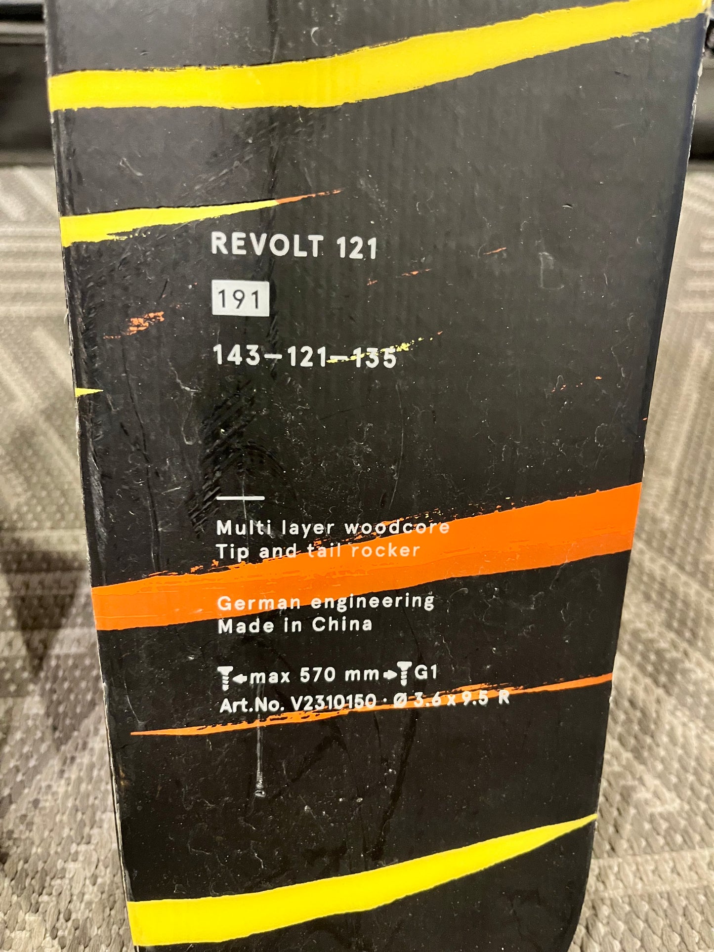 Volkl Revolt 121 Skis w Marker Jester 18 Bindings - NEW $1,449.98