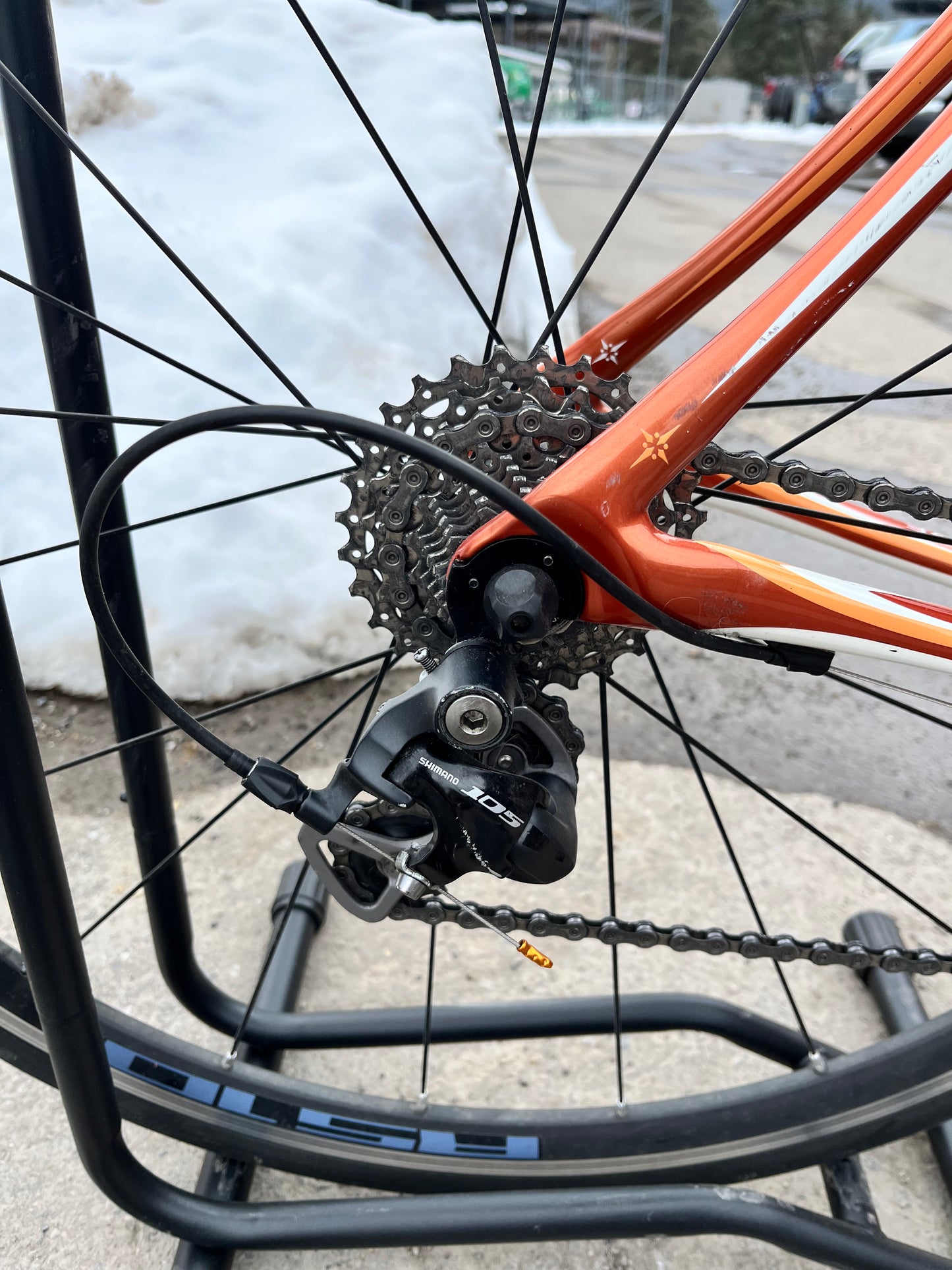 Cannondale Synapse 5 2011, Shimano 105 Groupset