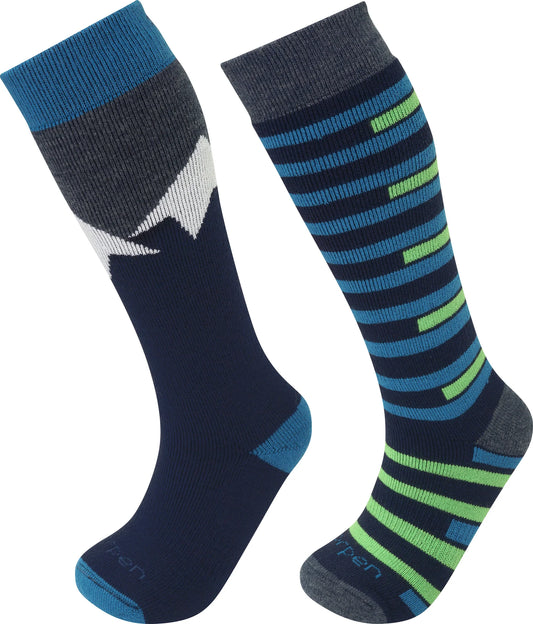 Lorpen Merino Kid's Ski Socks - 2 Pack