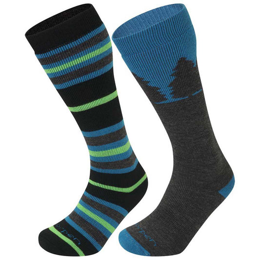 Lorpen Merino Ski & Snowboard Socks - 2-Pack