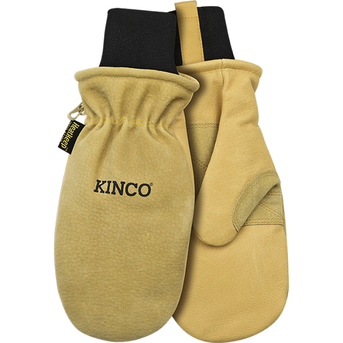 Kinco Lined Heavy-Duty Premium Grade & Suede Pigskin Ski Mitt