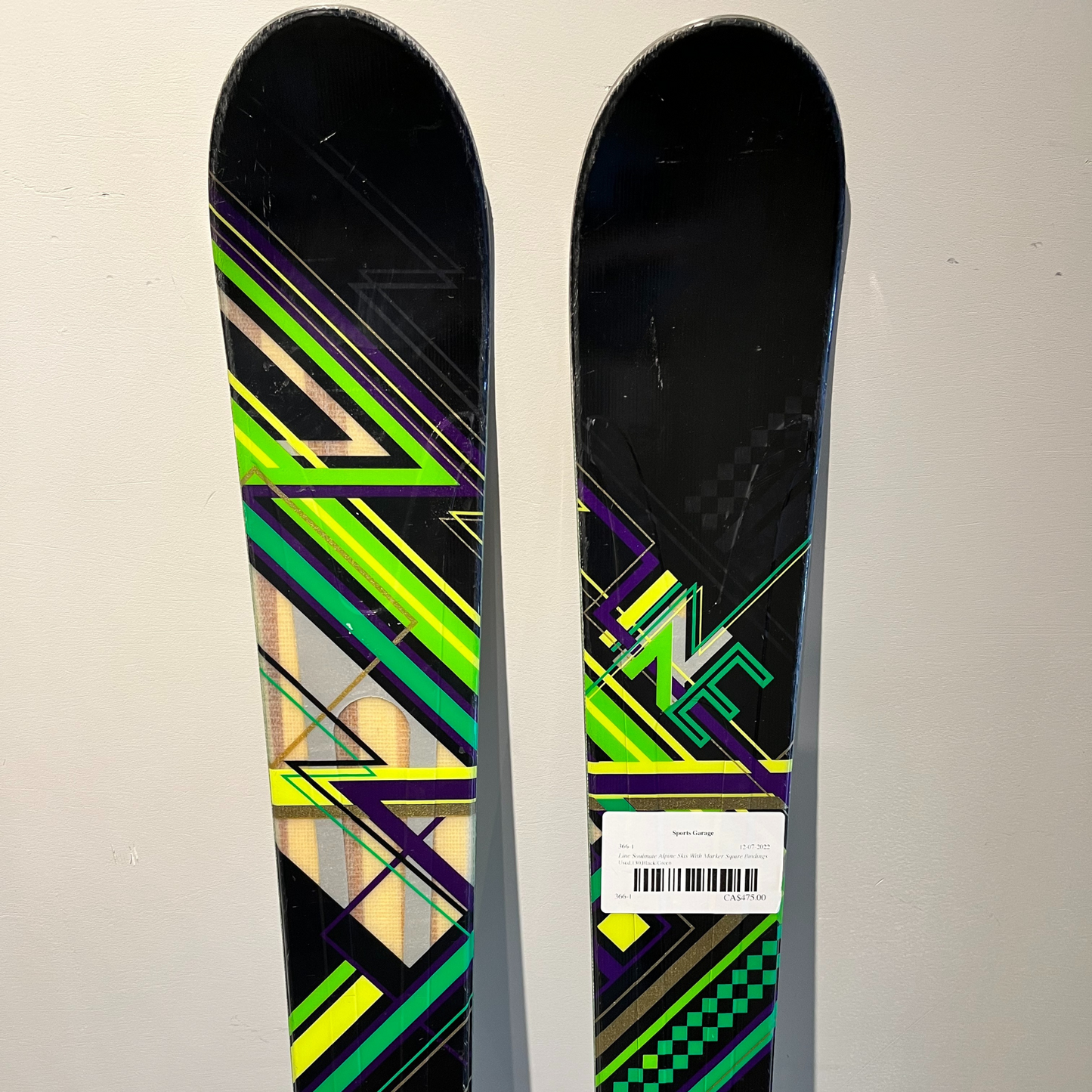Line Soulmate Alpine Skis With Marker Squire Bindings