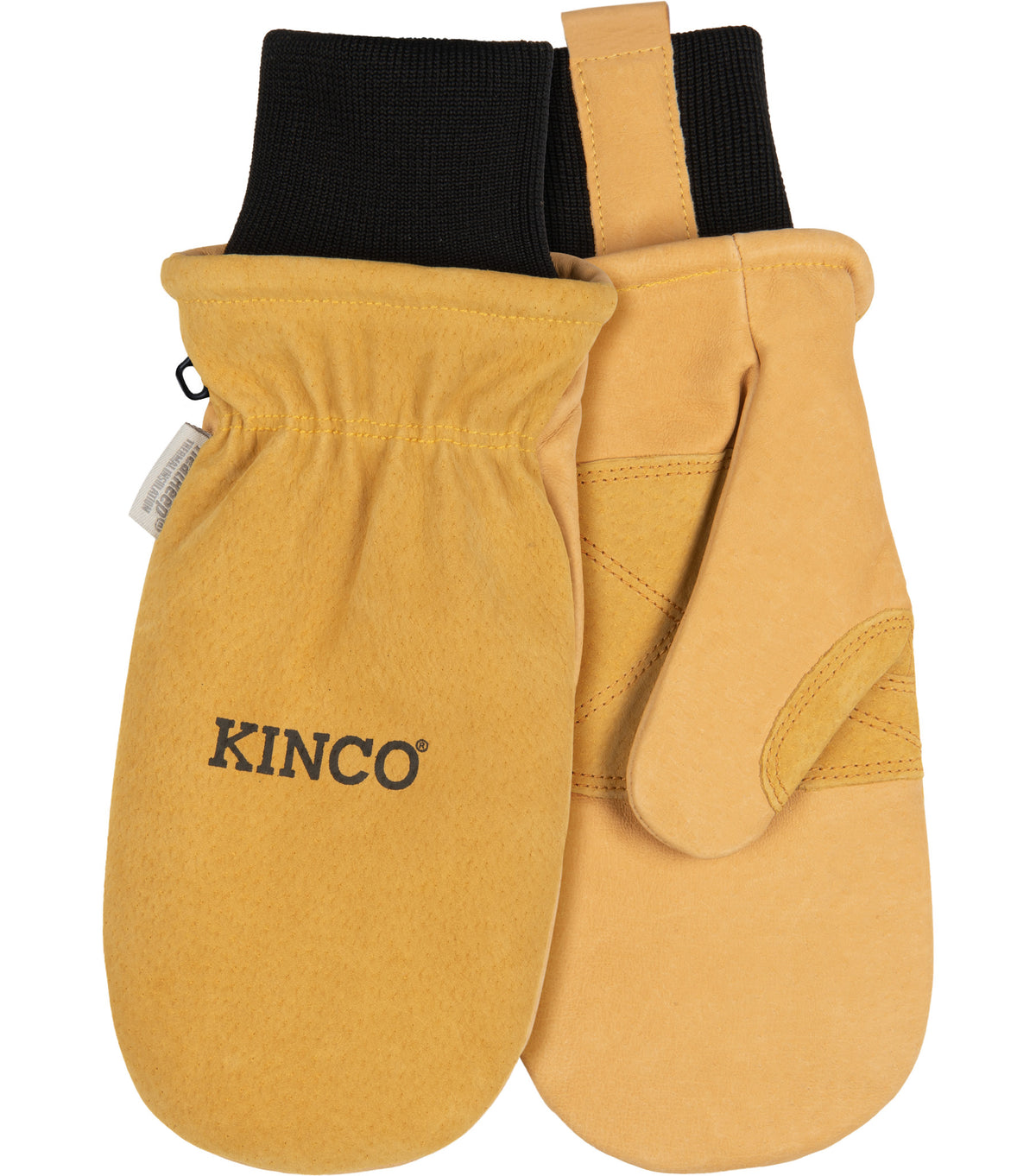 Kinco Womens Lined Pigskin Ski Mitt With Omni-Cuff™