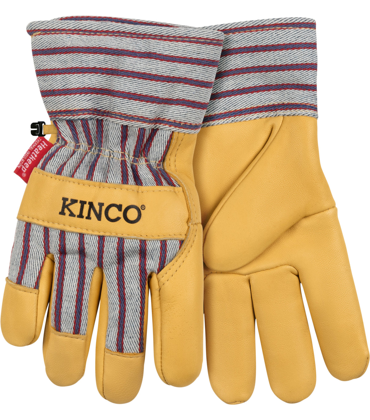 Kinco Kids' 1927® Lined Grain Leather Palm with Safety Cuff