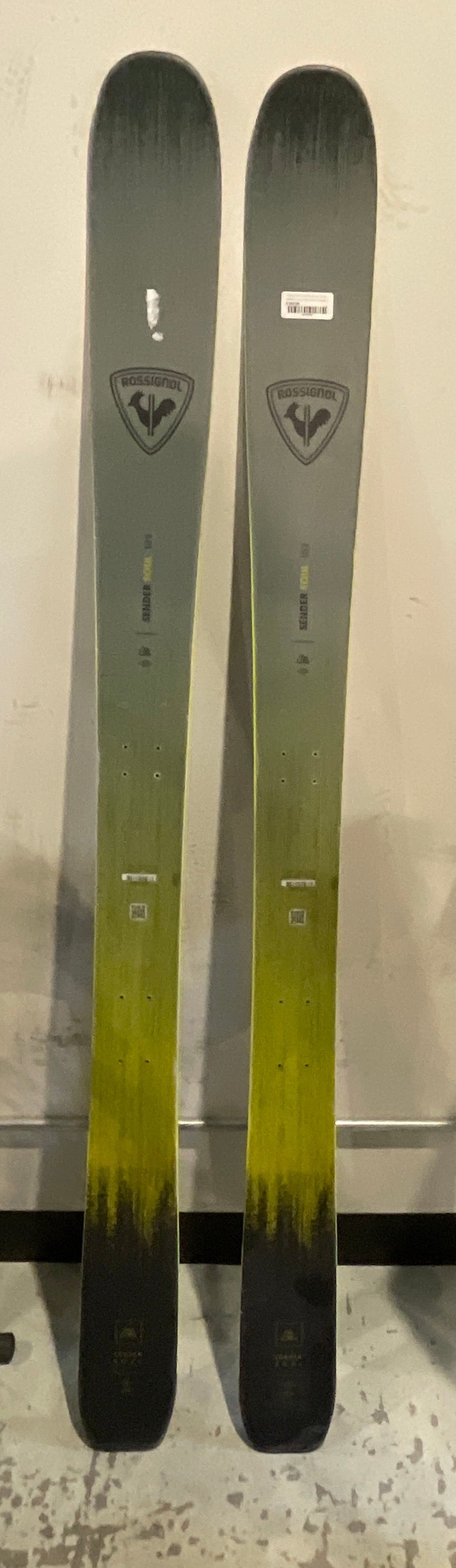 Rossignol Sender Soul 102 Skis Without Bindings