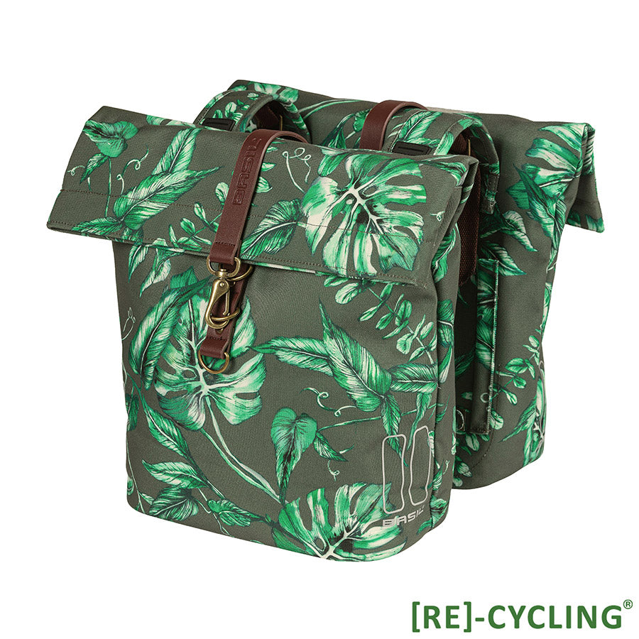 Basil Ever-Green Pannier Bag