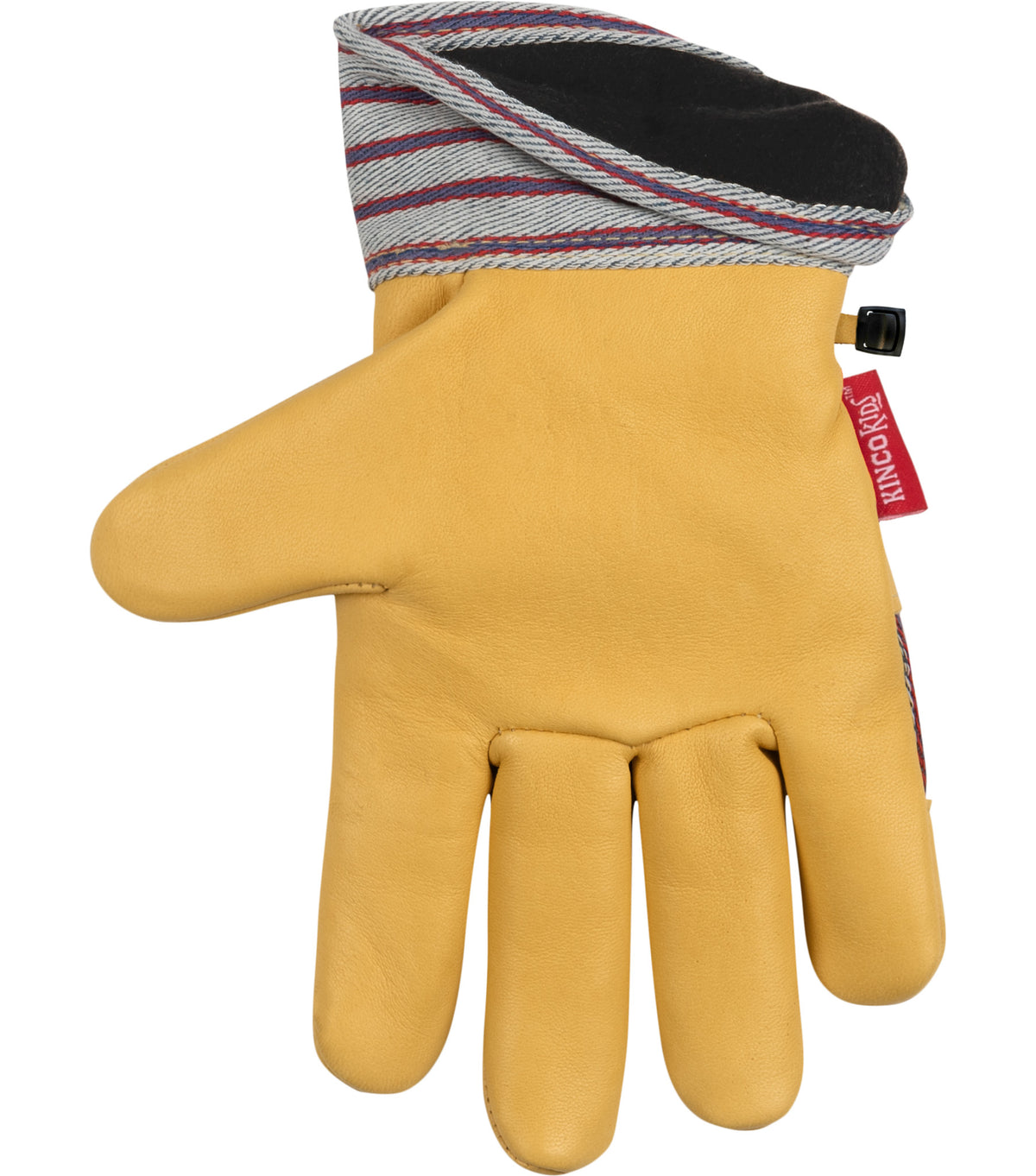 Kinco Kids' 1927® Lined Grain Leather Palm with Safety Cuff