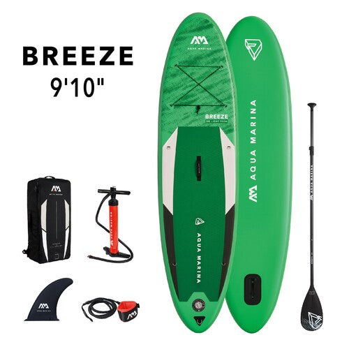 Breeze 9'10'' All-Around iSUP, 3.0m/12cm, c/w Paddle & Safety Leash