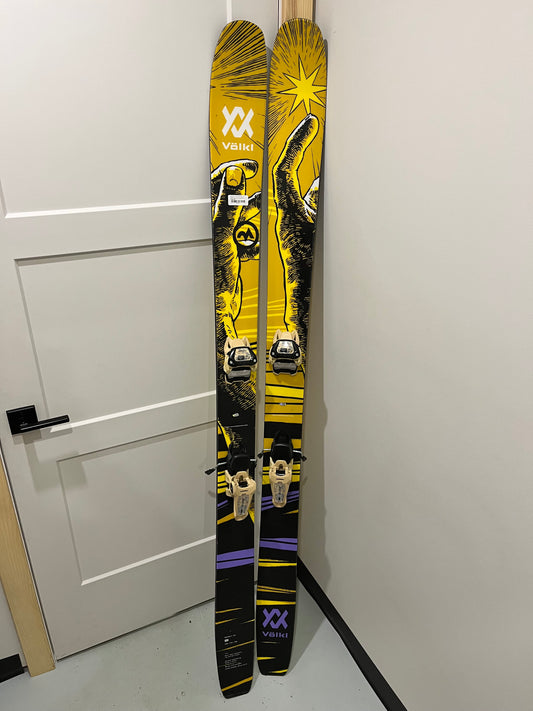 Volkl Revolt 114 Skis w Marker Jester Bindings - NEW $1,399.98