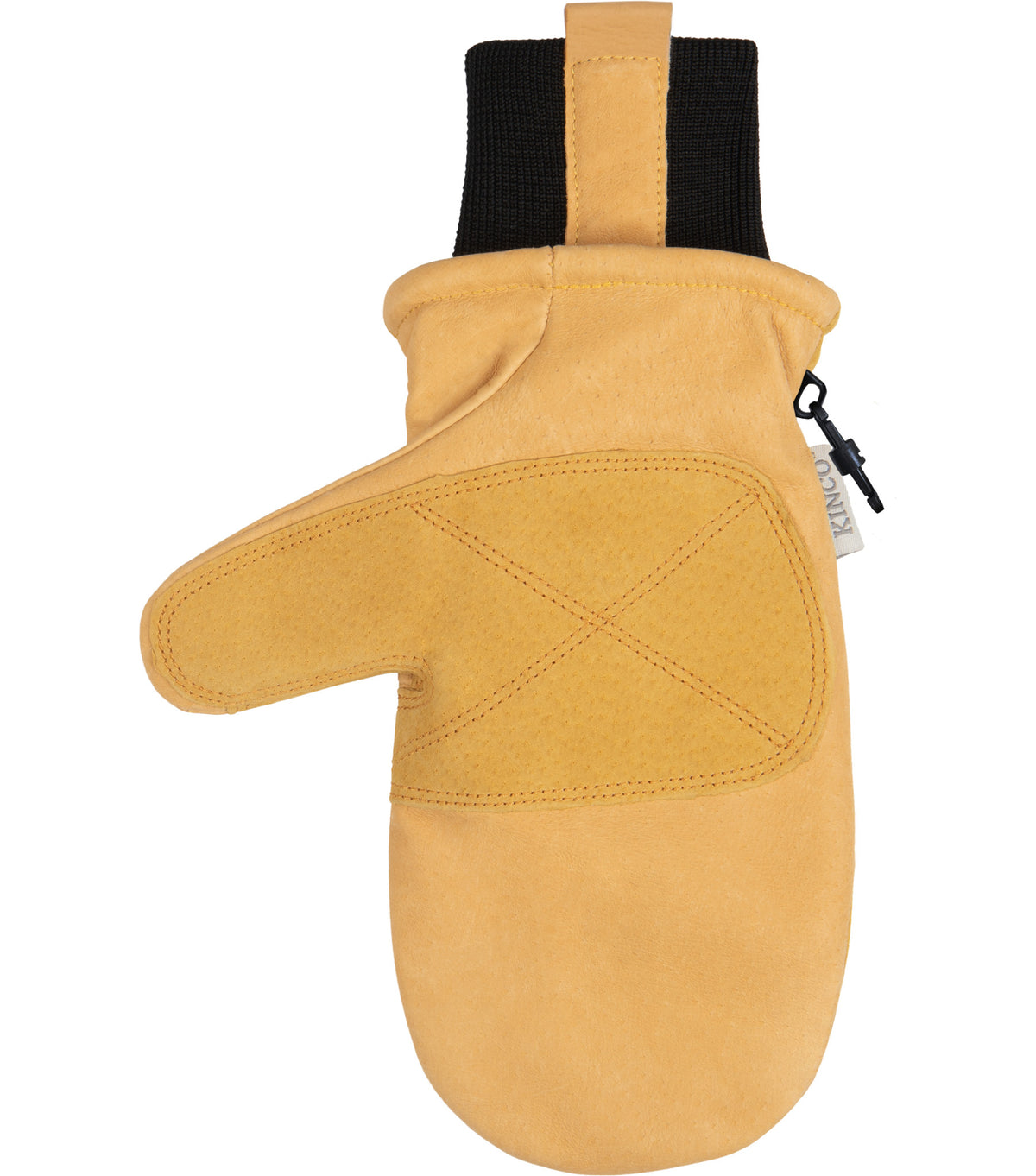 Kinco Womens Lined Pigskin Ski Mitt With Omni-Cuff™