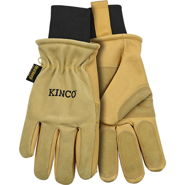 Kinco Lined Heavy-Duty Premium Grade & Suede Pigskin Ski Glove